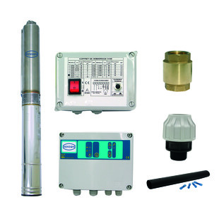 KIT POMPE DE FORAGE MONO 4'