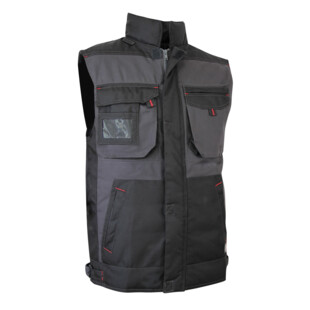 BODYWARMER SABLE GRIS NUIT/NOIR 2058