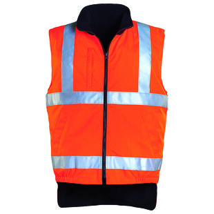 GILET/BODY WARMER HI-WAY HAUTE VISIBILITE ORANGE