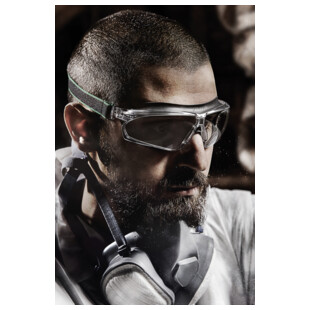 LUNETTE-MASQUE 625 INCOLORE ULTRA-COMPACTE