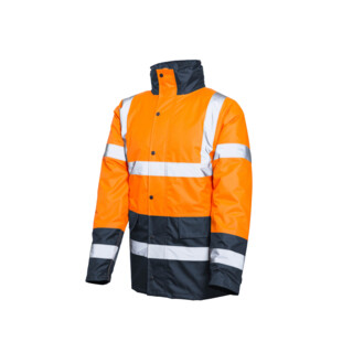 PARKA NEON HV ORANGE/NAVY CLASS 3