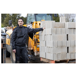 BLOUSON CYCLOPE GRIS SOMBRE/ NOIR