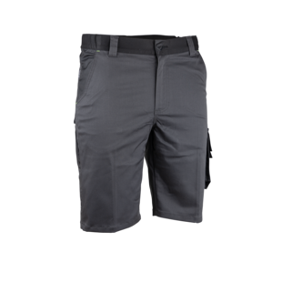 BERMUDA BASIC DEDALE GRIS SOMBRE/NOIR