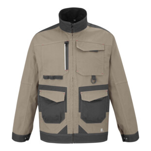 BLOUSON HOMME SHEAR BEIGE/CHARCOAL