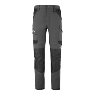 PANTALON STRETCH RULER CHARCOAL/NOIR