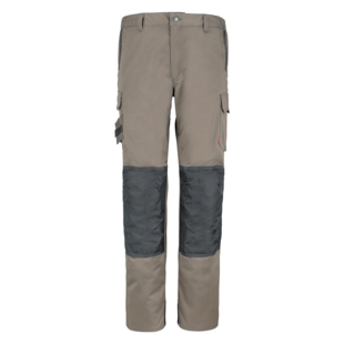 PANTALON HAKAN MARRON/ARDOISE