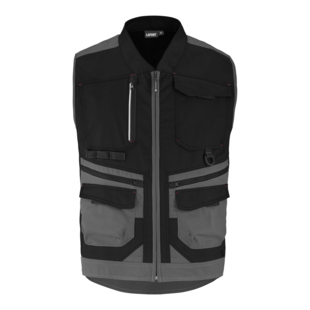 GILET HOMME TROWEL NOIR/GRIS CHARCOAL