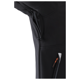 VESTE SOFTSHELL BANJO GRS NOIRE/CITROUILLE