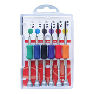 TOURNEVIS DE PRECISION (JEU DE 6)