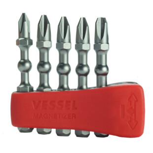 EMBOUTS DE VISSAGE IMPACT BALL 50MM + ETUI MAGNETISEUR (ETUI DE 5)