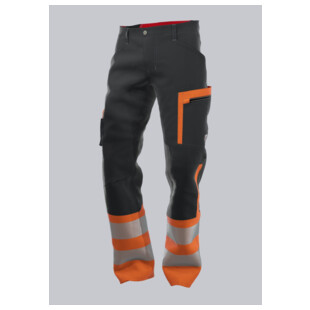 PANTALON HYBRIDE HAUTE VISIBILITE CL. 1 AVEC GENOUILLERES