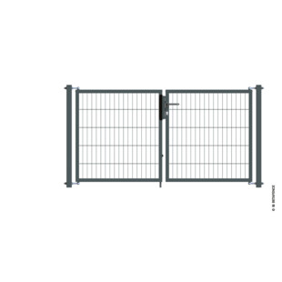 PORTAIL EGIDIA 2D  2 VENTAUX