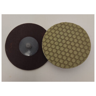 DISQUE DE PONCAGE ET POLISSAGE A SEC TELUM CH5585® K-LOC